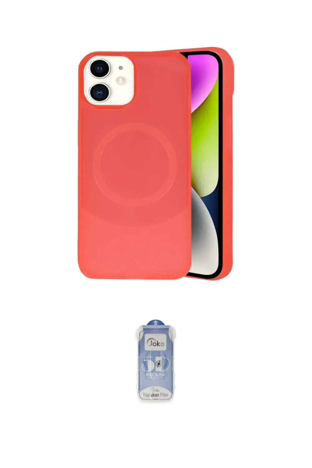 ieg™ iPhone 11 Kılıf Ufuk Serisi - Siyah Joko Magic 5D Cam