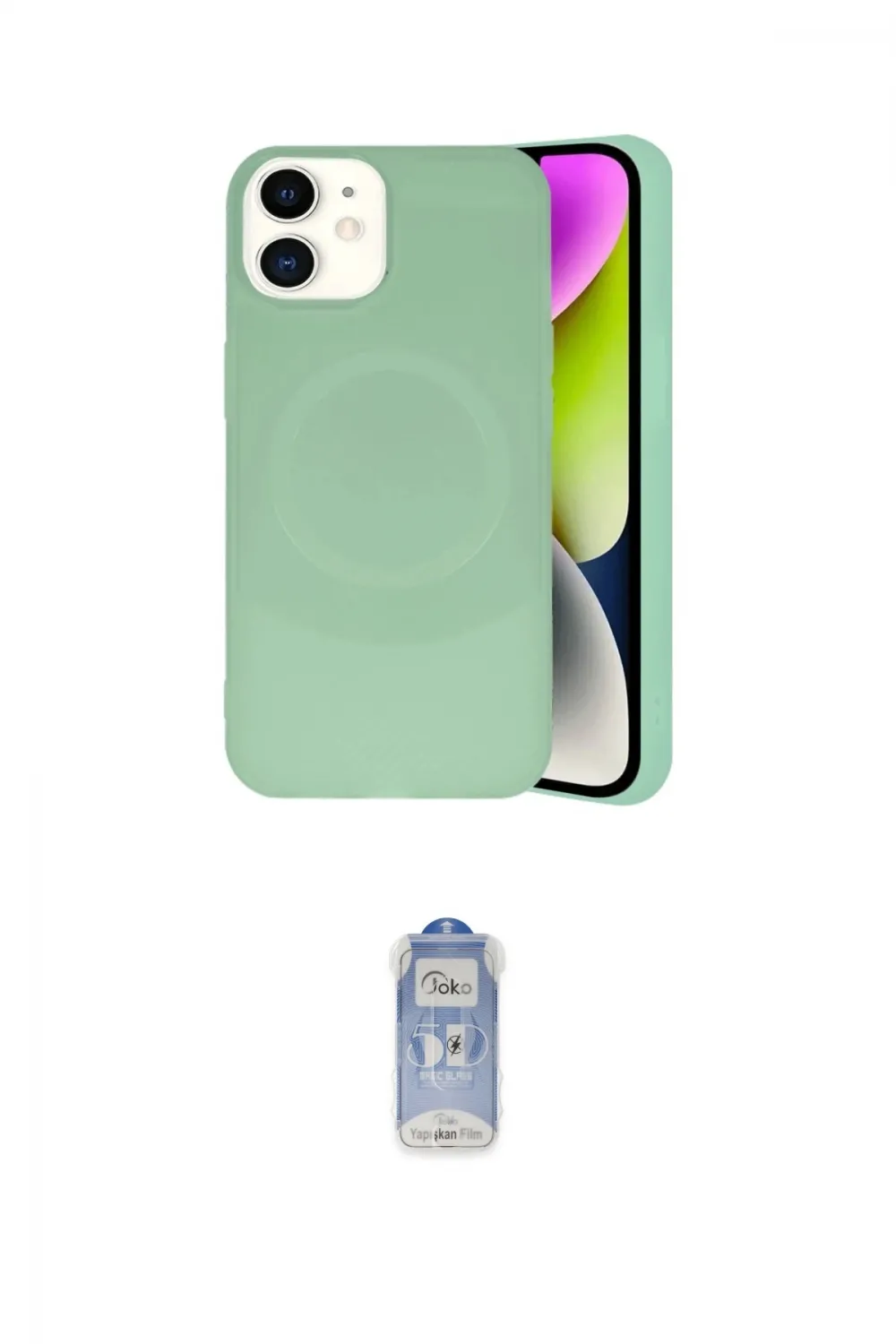 ieg™ iPhone 11 Kılıf Ufuk Serisi - Siyah Joko Magic 5D Cam