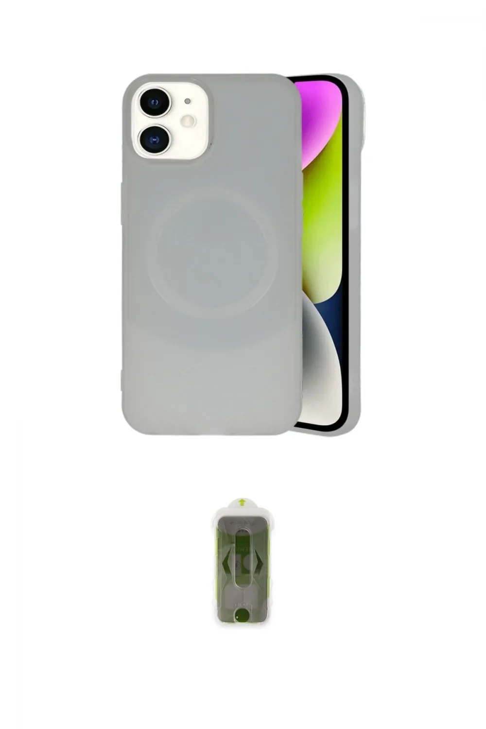ieg™ iPhone 11 Kılıf Ufuk Serisi - Siyah Joko Magic 5D Hayalet Cam
