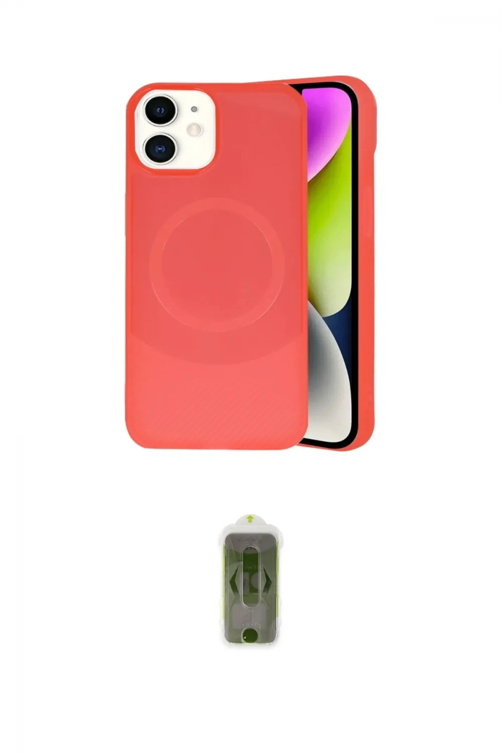ieg™ iPhone 11 Kılıf Ufuk Serisi - Siyah Joko Magic 5D Hayalet Cam