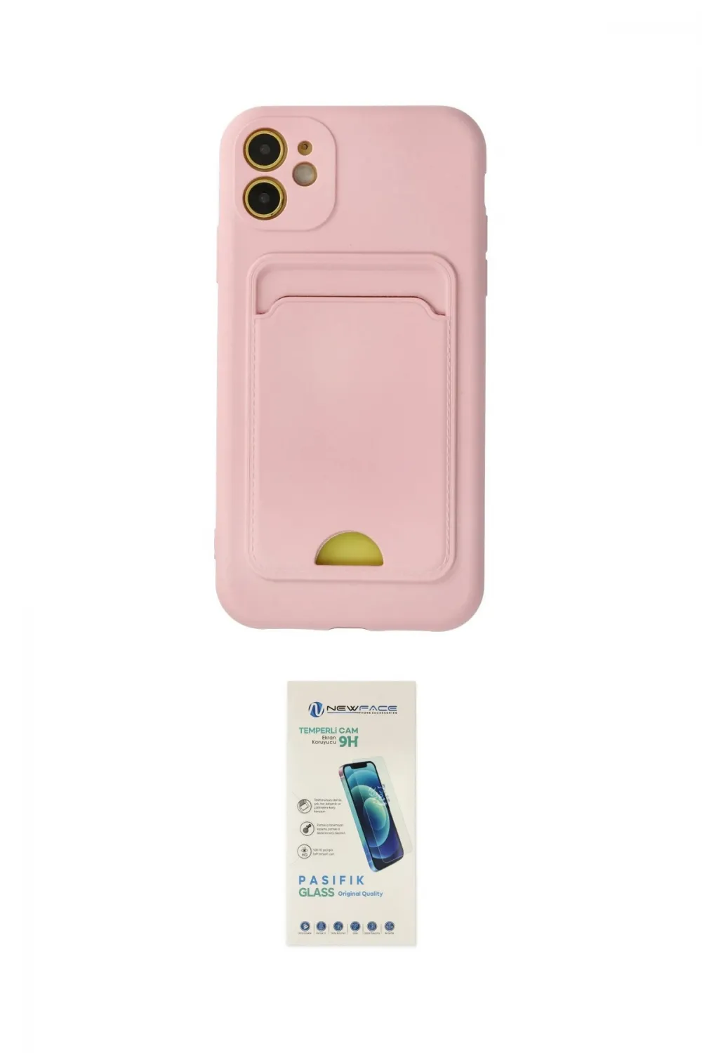 ieg™ iPhone 11 Kılıf Vadi Çizgi Prime - Şeffaf Pasifik Cam Ekran Koruyucu