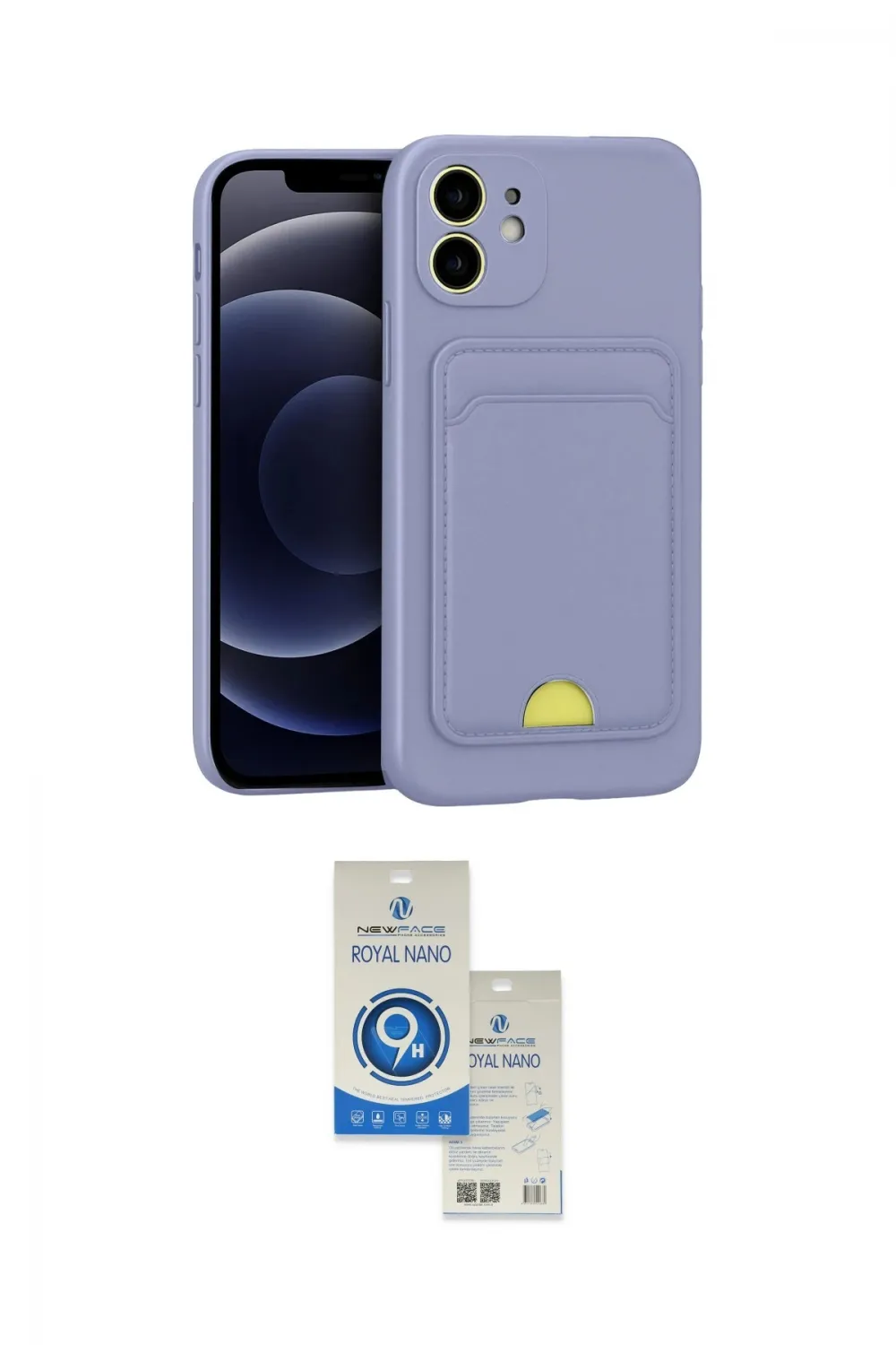 ieg™ iPhone 11 Kılıf Vadi Çizgi Prime - Şeffaf Royal Nano Ekran Koruyucu