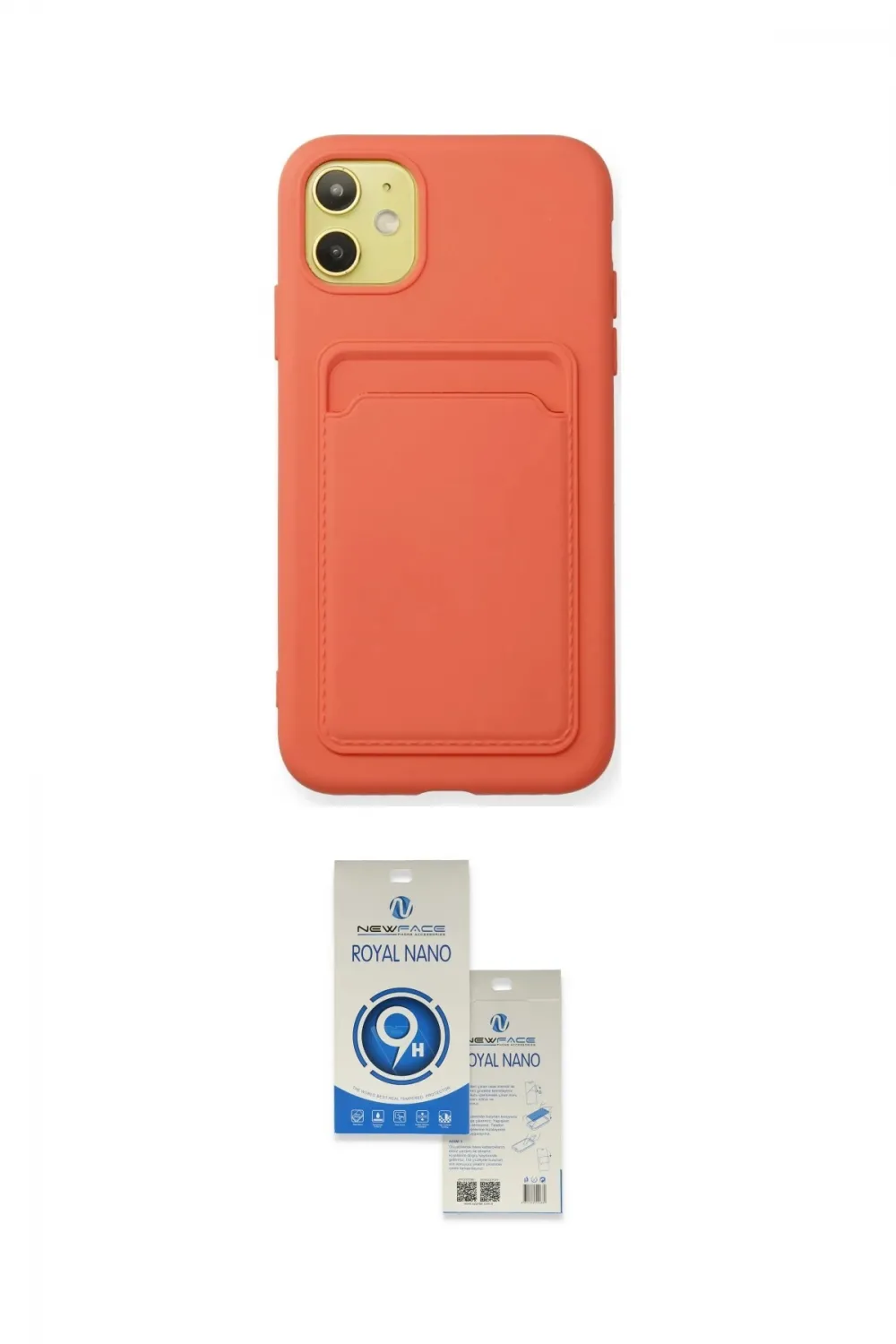 ieg™ iPhone 11 Kılıf Vadi Çizgi Prime - Şeffaf Royal Nano Ekran Koruyucu