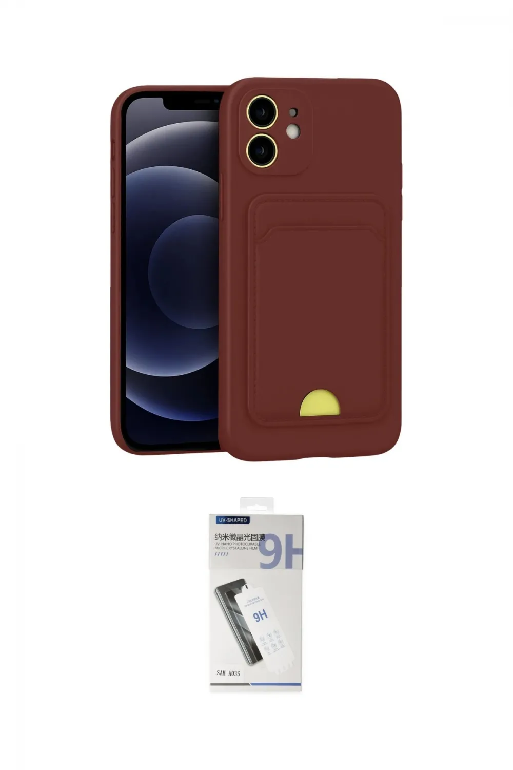 ieg™ iPhone 11 Kılıf Vadi Çizgi Prime - Şeffaf Uv Polymer Nano Ekran Koruyucu