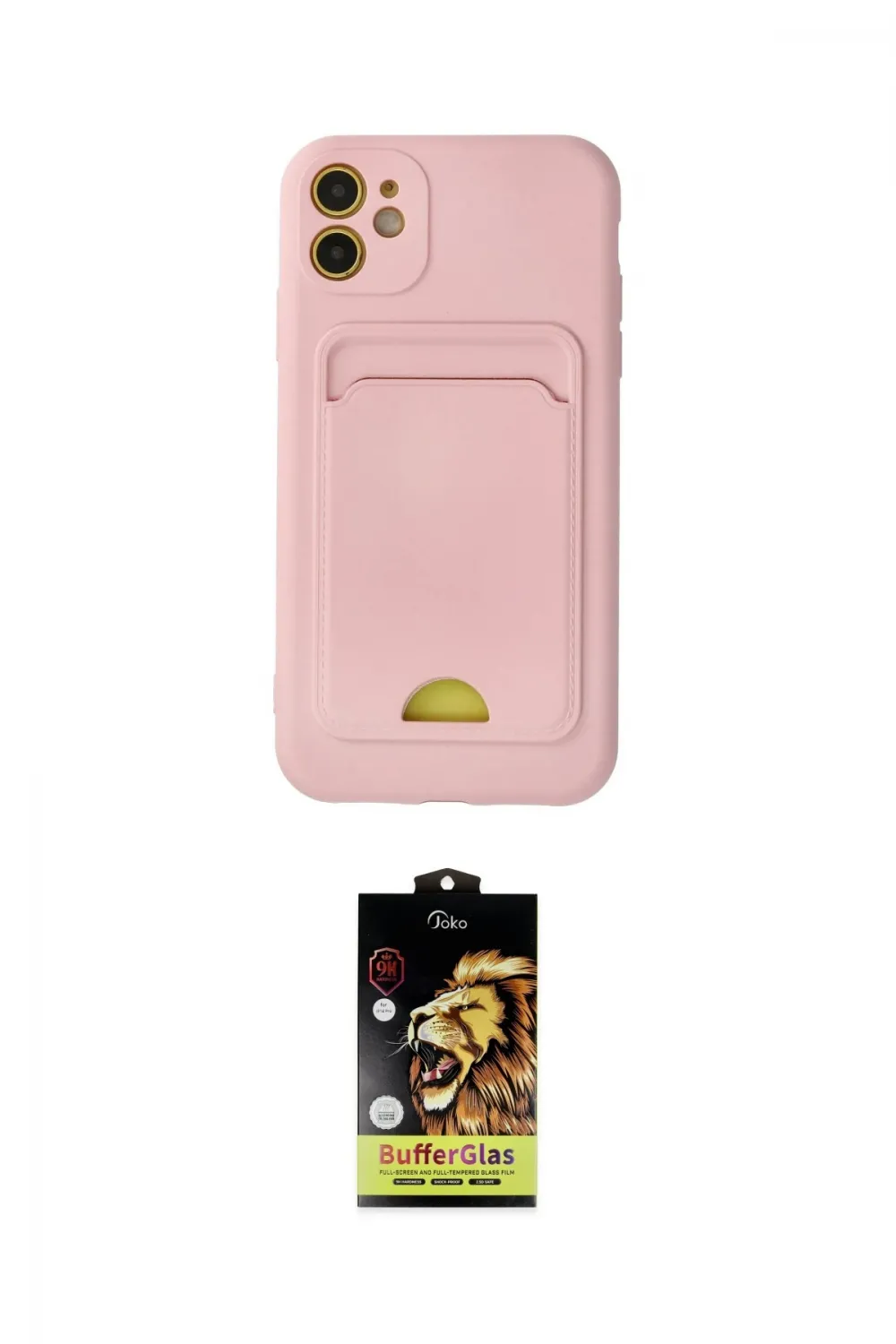 ieg™ iPhone 11 Kılıf Vadi Çizgi Prime - Siyah Buffer Cam Ekran Koruyucu