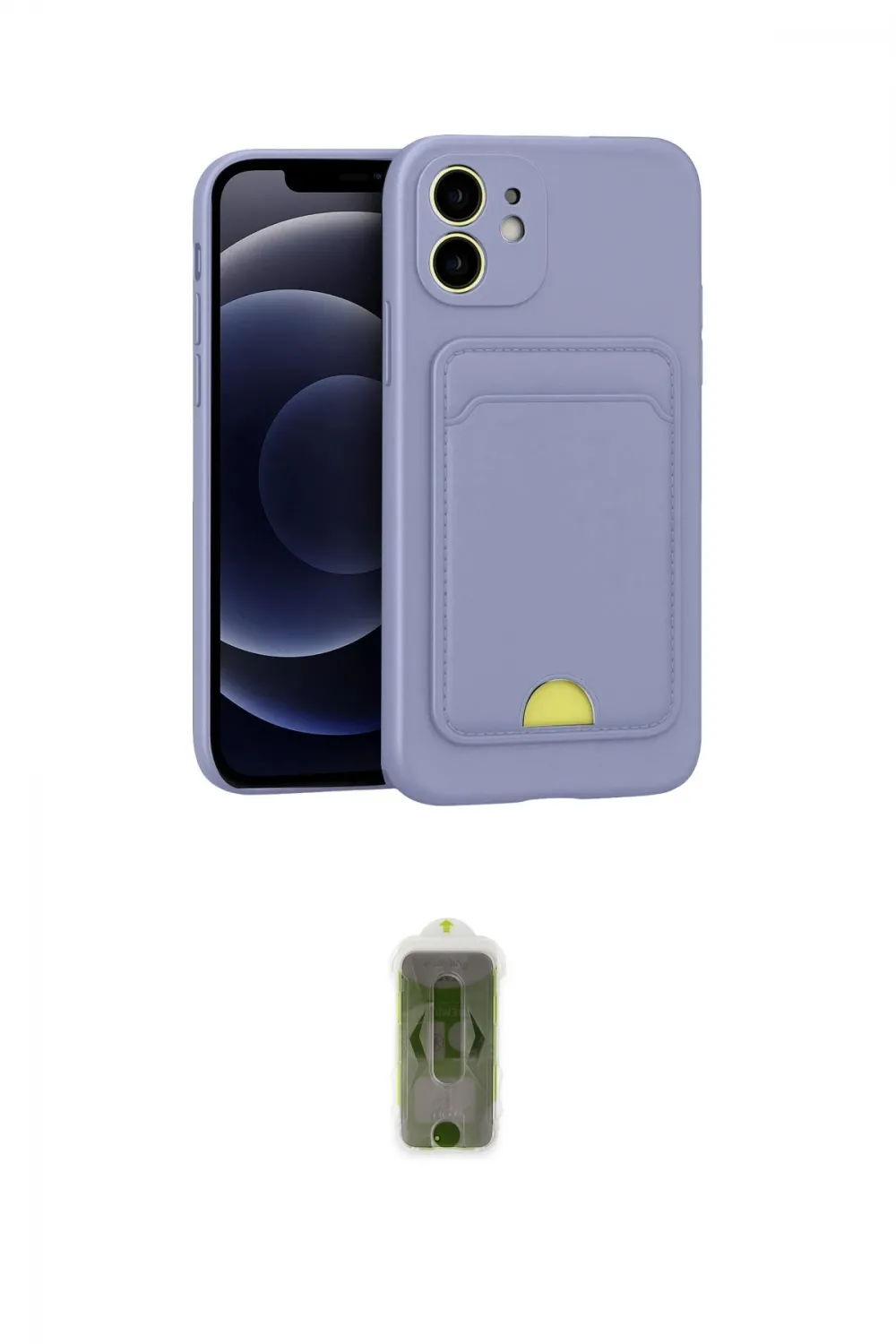 ieg™ iPhone 11 Kılıf Vadi Çizgi Prime - Siyah Joko Magic 5D Hayalet Cam
