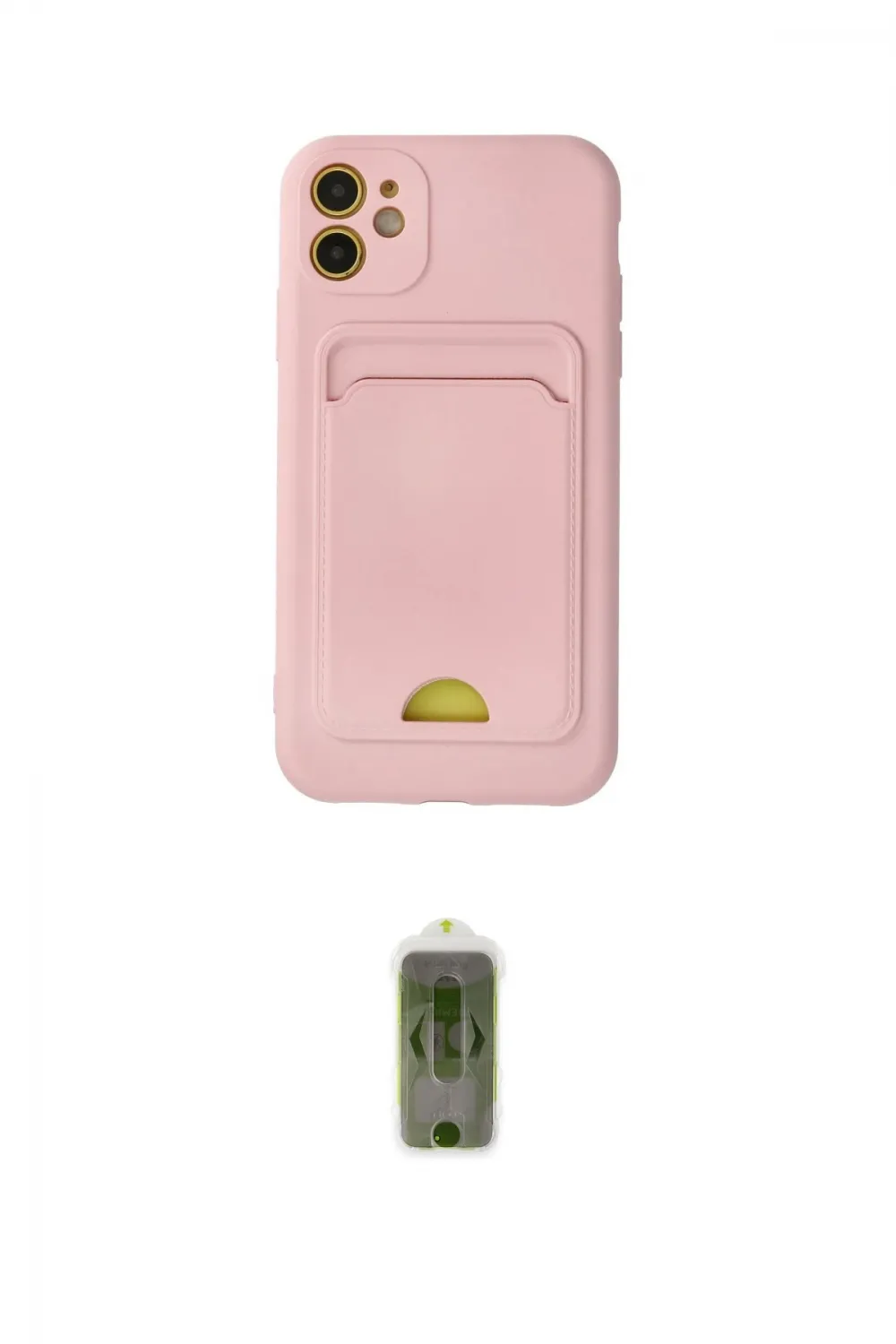 ieg™ iPhone 11 Kılıf Vadi Çizgi Prime - Siyah Joko Magic 5D Hayalet Cam
