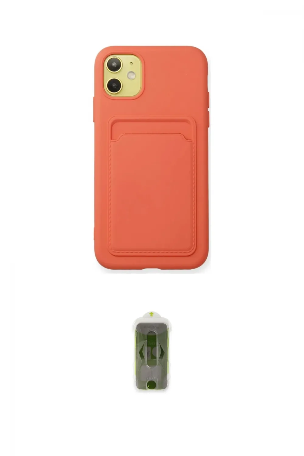 ieg™ iPhone 11 Kılıf Vadi Çizgi Prime - Siyah Joko Magic 5D Hayalet Cam