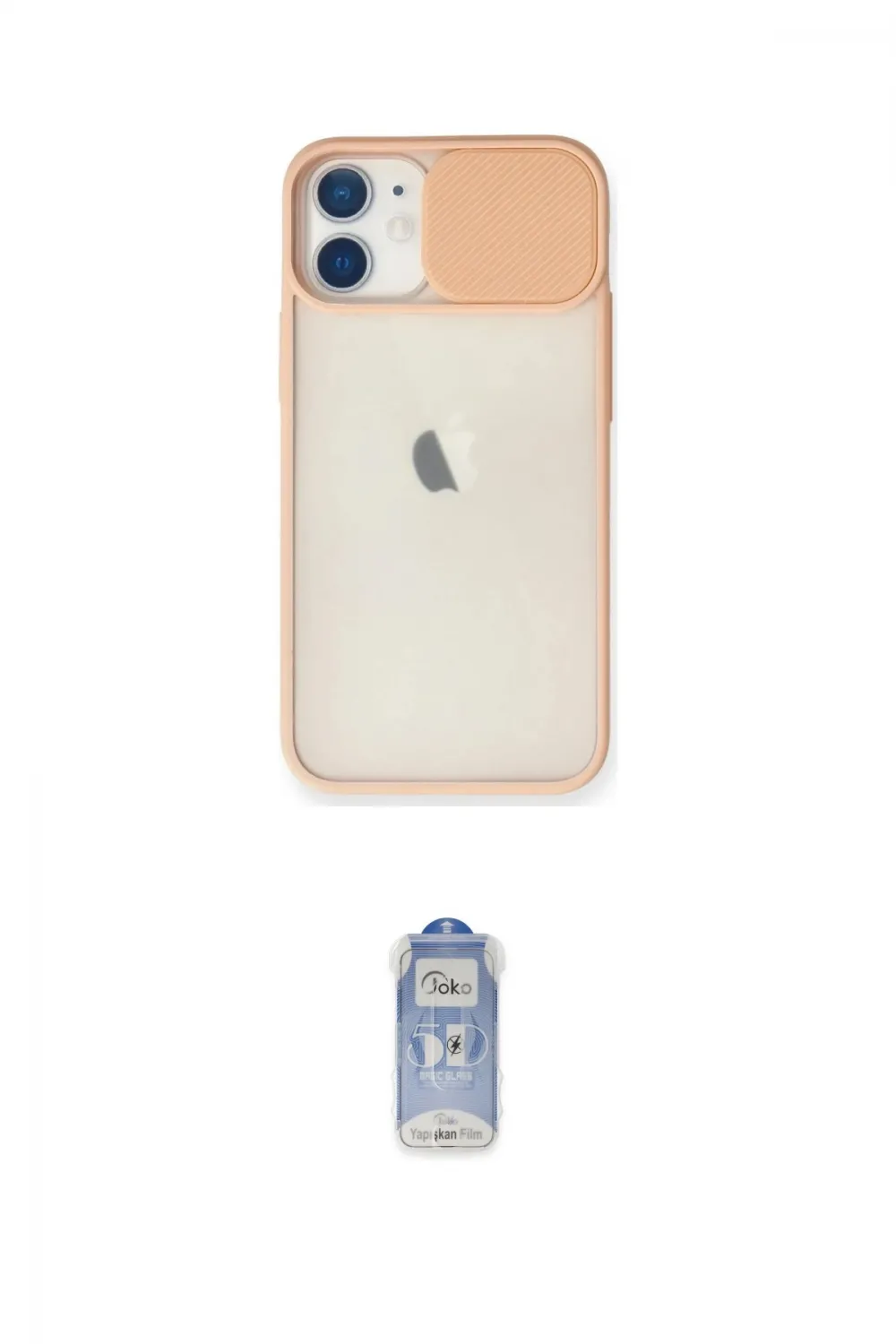 ieg™ iPhone 11 Kılıf Vadi Çizgi - Siyah Joko Magic 5D Cam