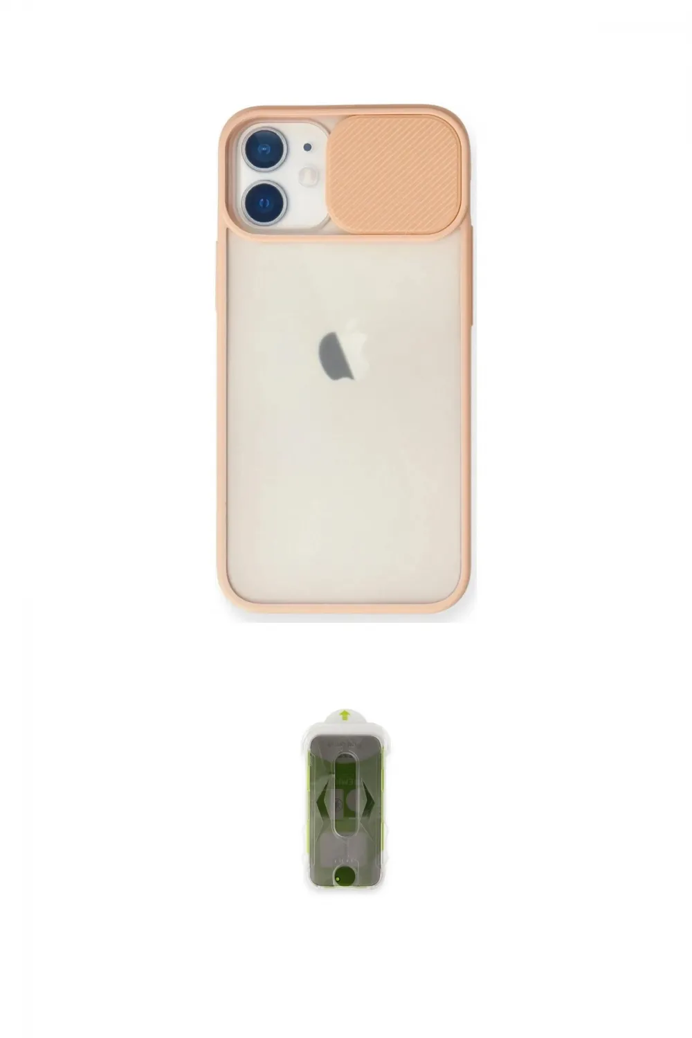 ieg™ iPhone 11 Kılıf Vadi Çizgi - Siyah Joko Magic 5D Hayalet Cam