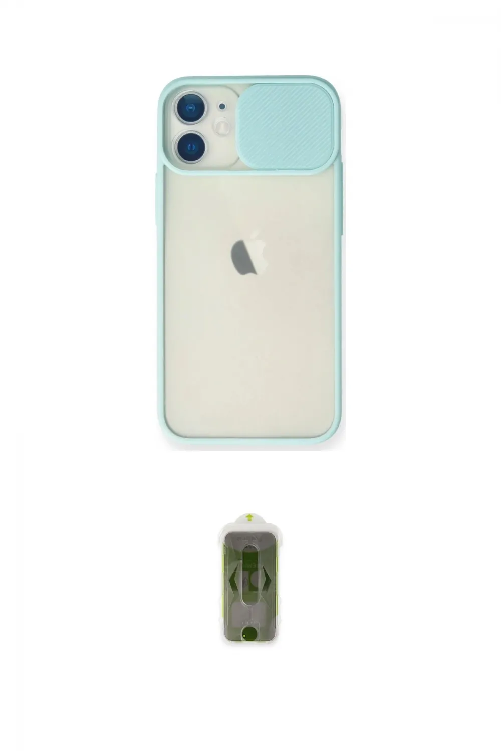 ieg™ iPhone 11 Kılıf Vadi Çizgi - Siyah Joko Magic 5D Hayalet Cam