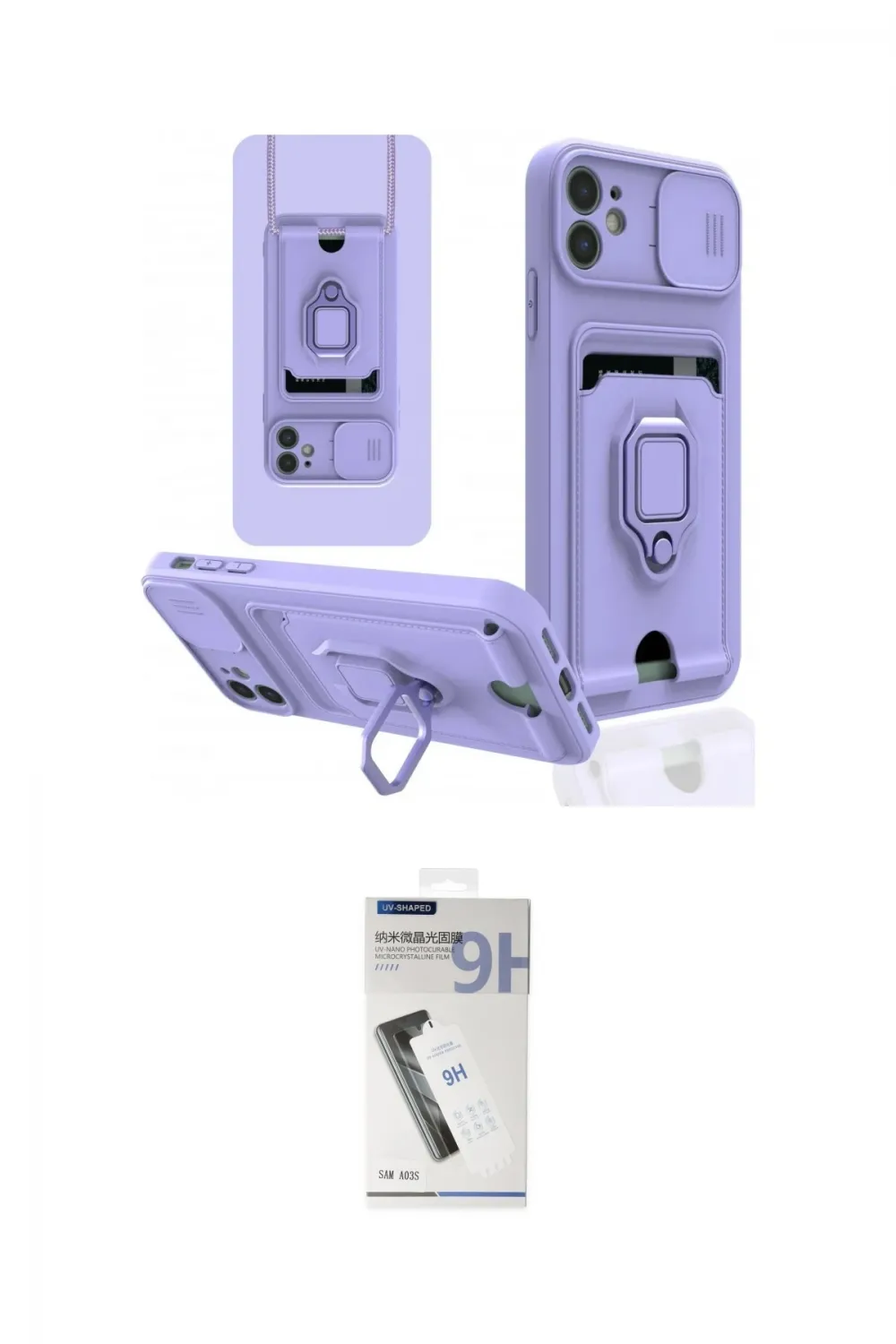 ieg™ iPhone 11 Kılıf Vadi Form Prime - Şeffaf Uv Polymer Nano Ekran Koruyucu