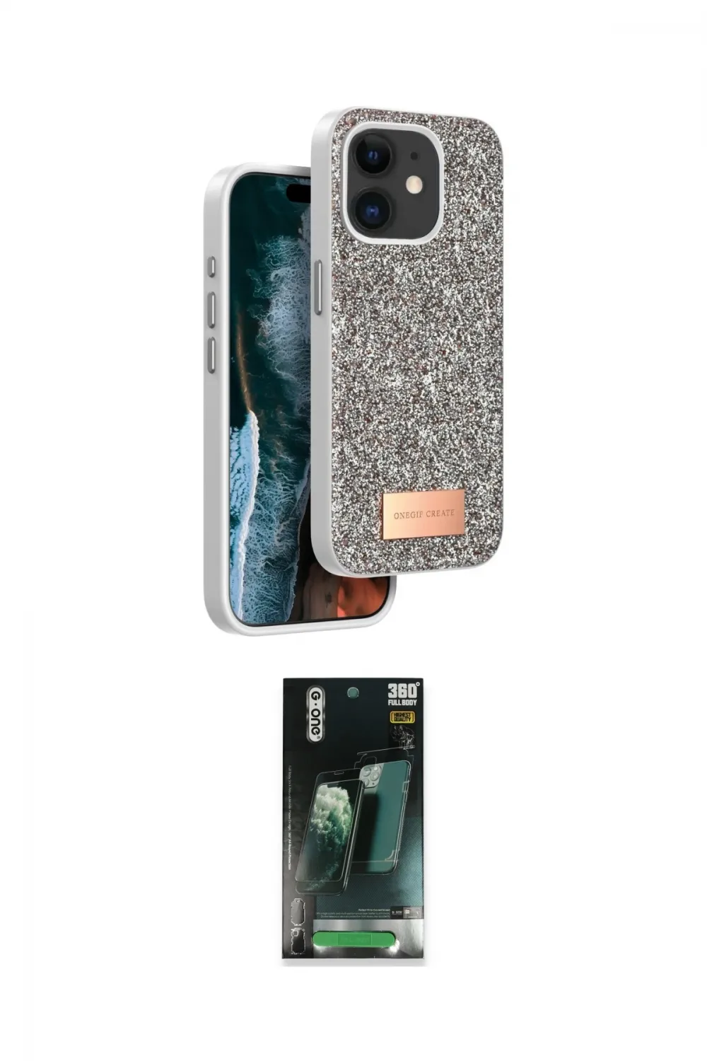 ieg™ iPhone 11 Kılıf Vadi Klasik Serisi - Şeffaf 360 Full Body Arka Koruyucu