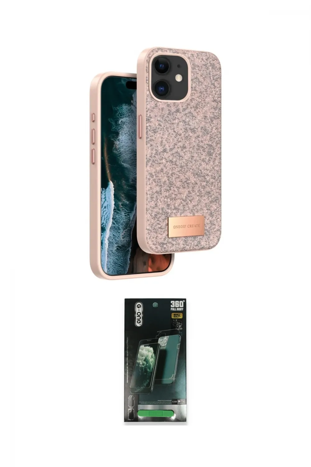 ieg™ iPhone 11 Kılıf Vadi Klasik Serisi - Şeffaf 360 Full Body Arka Koruyucu