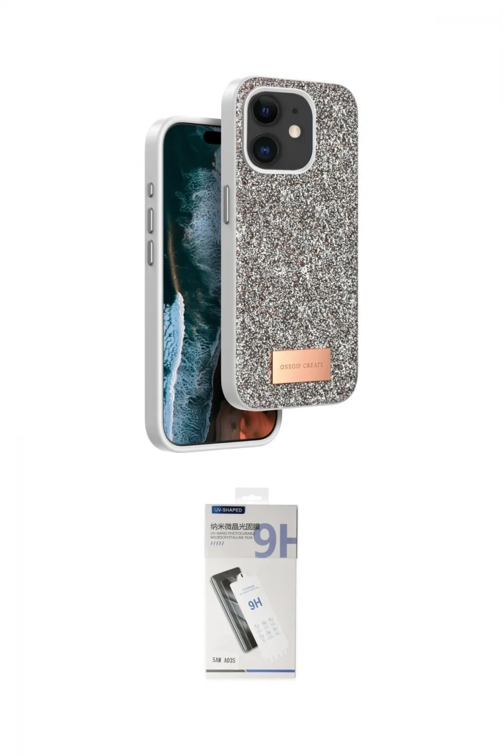 ieg™ iPhone 11 Kılıf Vadi Klasik Serisi - Şeffaf Uv Polymer Nano Ekran Koruyucu