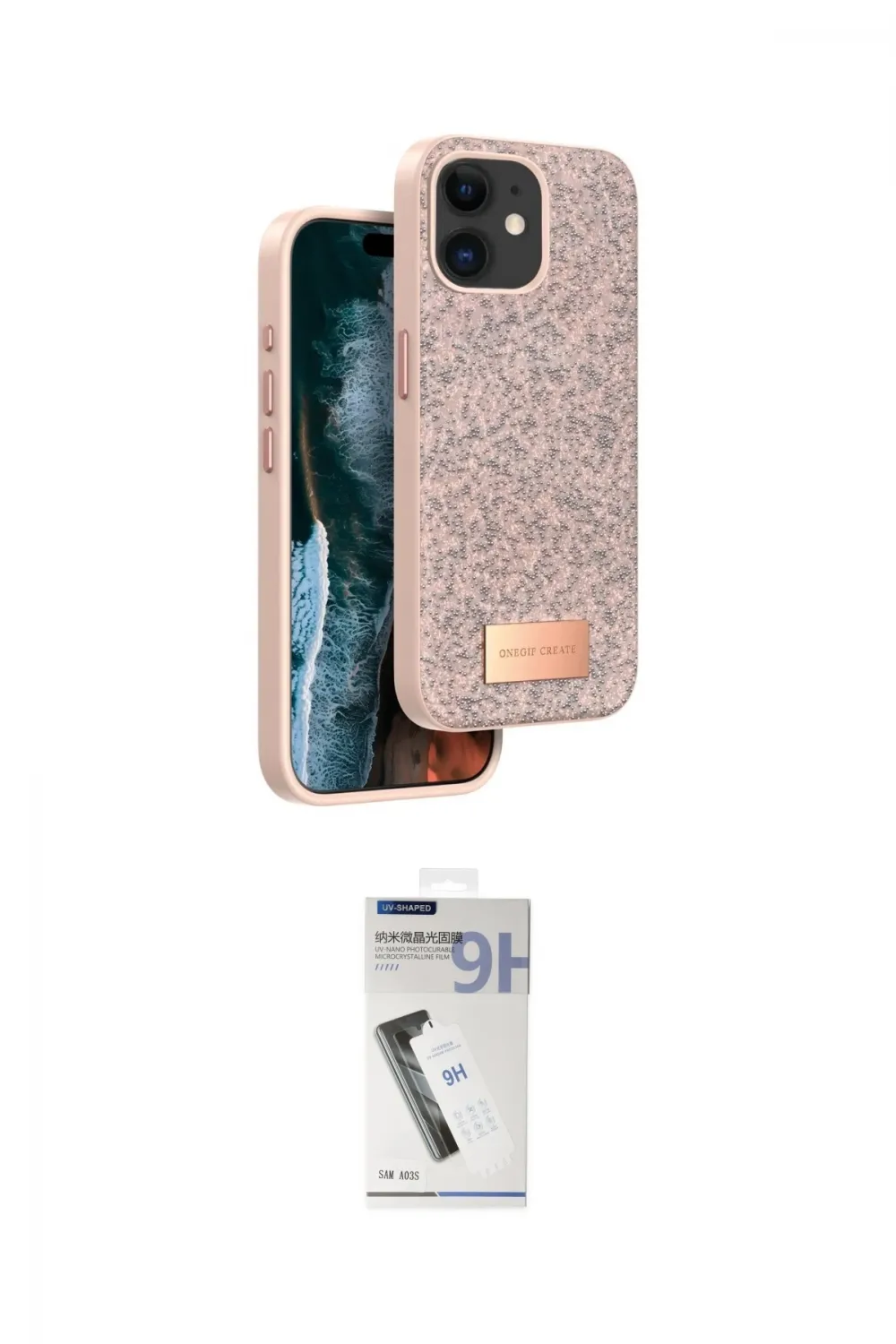 ieg™ iPhone 11 Kılıf Vadi Klasik Serisi - Şeffaf Uv Polymer Nano Ekran Koruyucu