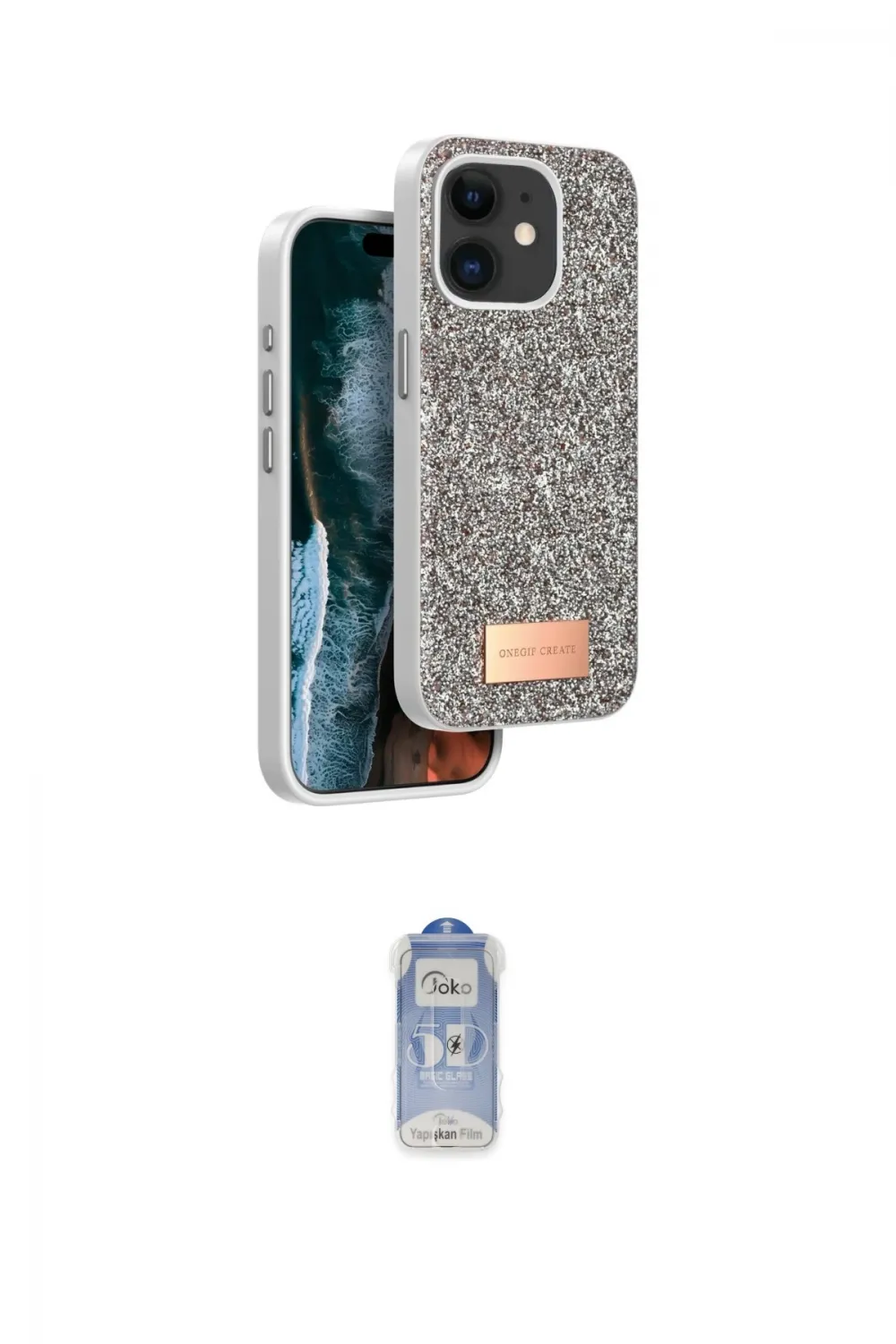 ieg™ iPhone 11 Kılıf Vadi Klasik Serisi - Siyah Joko Magic 5D Cam