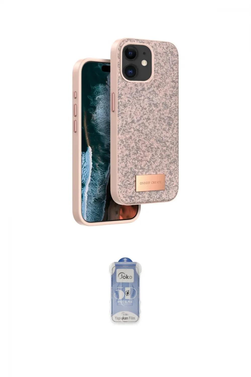 ieg™ iPhone 11 Kılıf Vadi Klasik Serisi - Siyah Joko Magic 5D Cam