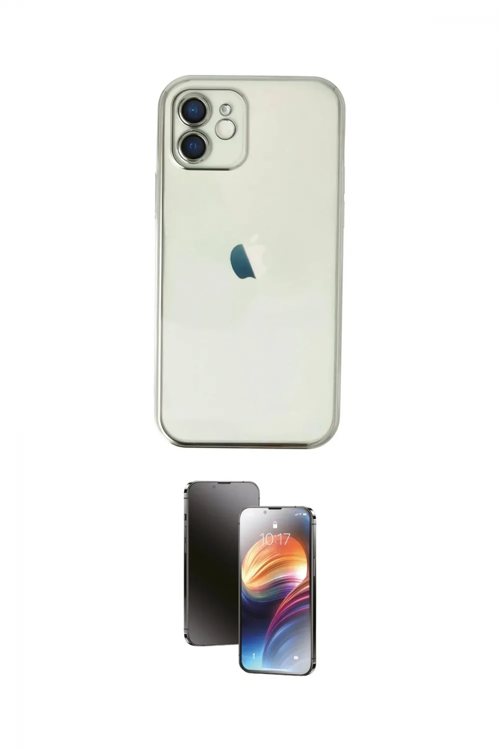 ieg™ iPhone 11 Kılıf Vadi Minimal - Siyah 3D Antistatik Mat Seramik Nano Ekran Koruyucu
