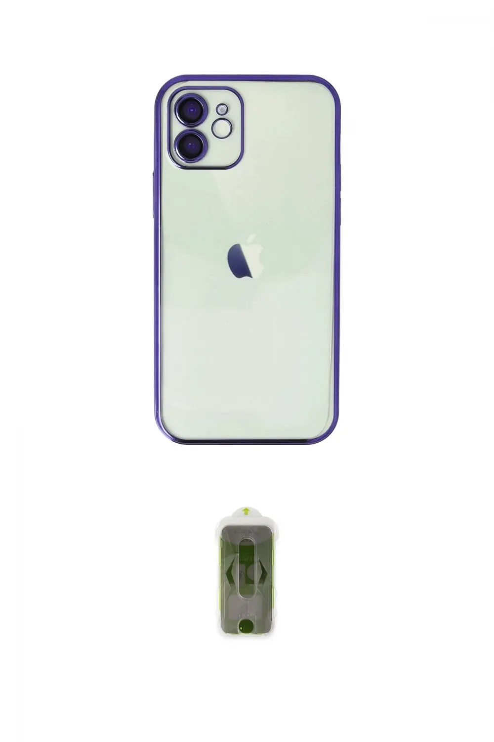 ieg™ iPhone 11 Kılıf Vadi Minimal - Siyah Joko Magic 5D Hayalet Cam