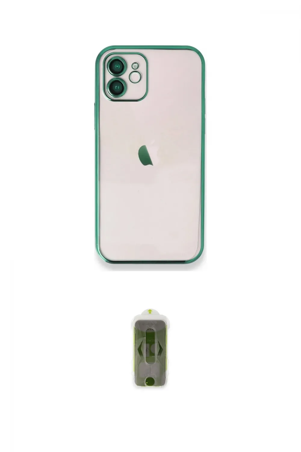 ieg™ iPhone 11 Kılıf Vadi Minimal - Siyah Joko Magic 5D Hayalet Cam