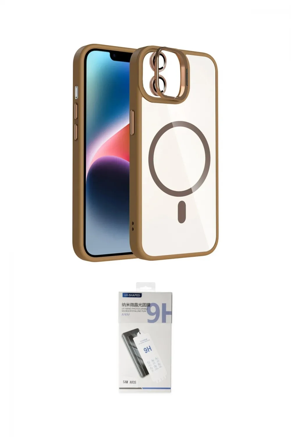 ieg™ iPhone 11 Kılıf Yadigar Asil Koleksiyonu - Şeffaf Uv Polymer Nano Ekran Koruyucu