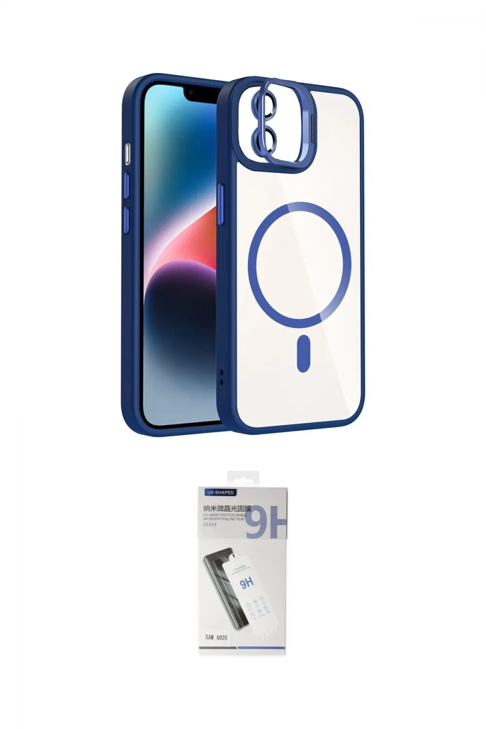 ieg™ iPhone 11 Kılıf Yadigar Asil Koleksiyonu - Şeffaf Uv Polymer Nano Ekran Koruyucu