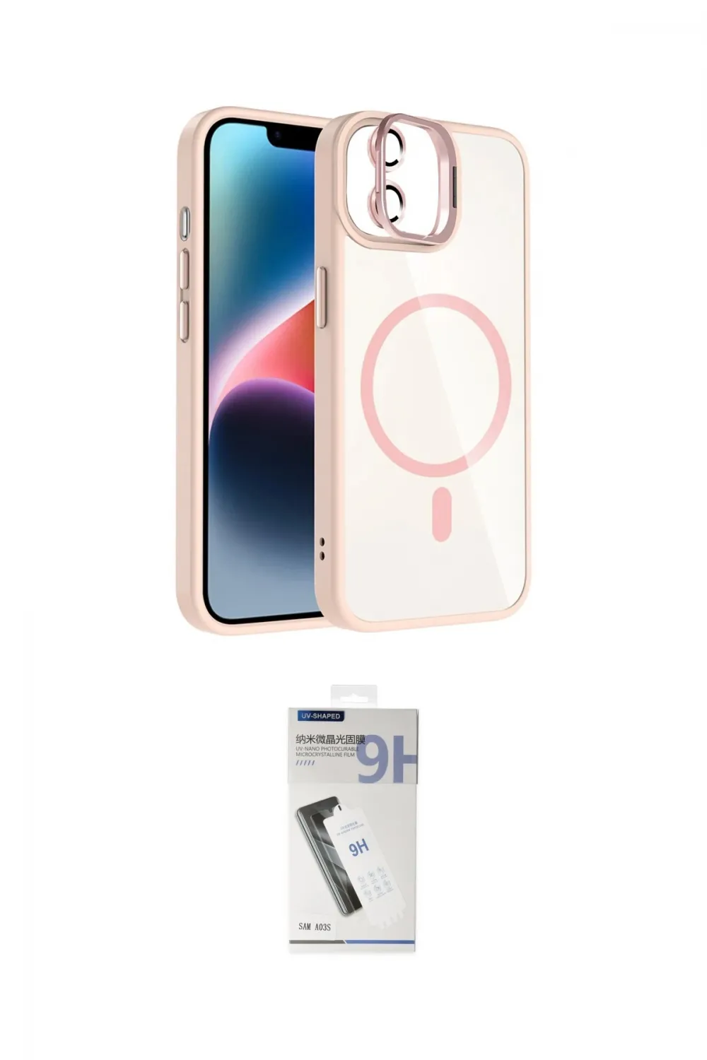 ieg™ iPhone 11 Kılıf Yadigar Asil Koleksiyonu - Şeffaf Uv Polymer Nano Ekran Koruyucu