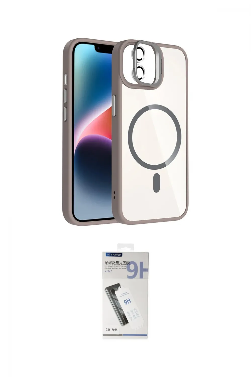 ieg™ iPhone 11 Kılıf Yadigar Asil Koleksiyonu - Şeffaf Uv Polymer Nano Ekran Koruyucu