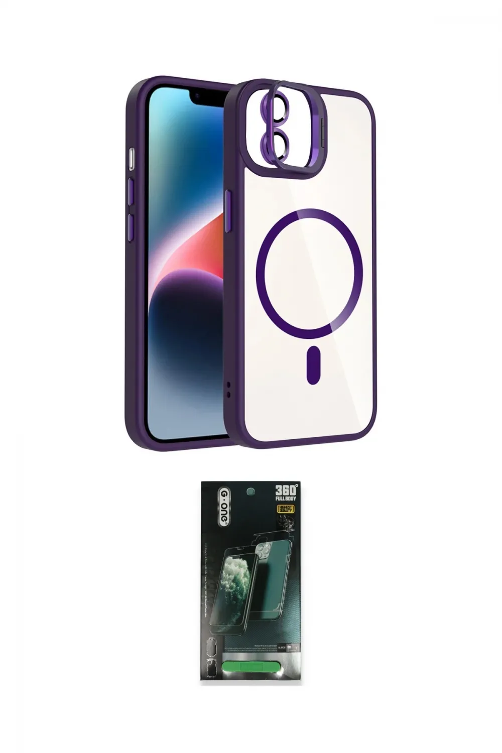 ieg™ iPhone 11 Kılıf Yadigar Asil Koleksiyonu - Siyah 360 Mat Full Body Arka Koruyucu