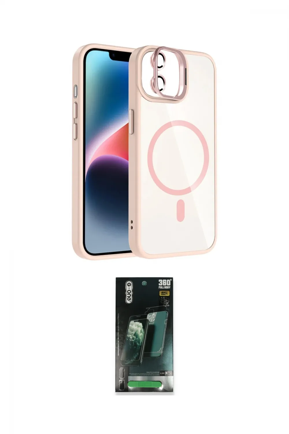 ieg™ iPhone 11 Kılıf Yadigar Asil Koleksiyonu - Siyah 360 Mat Full Body Arka Koruyucu