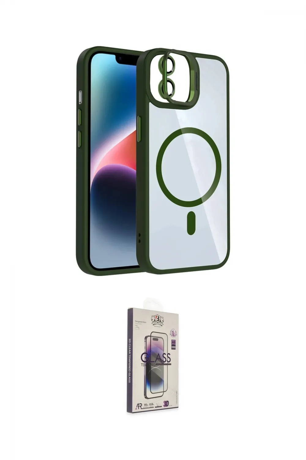 ieg™ iPhone 11 Kılıf Yadigar Asil Koleksiyonu - Siyah Bilvis 3D Cam Ekran Koruyucu