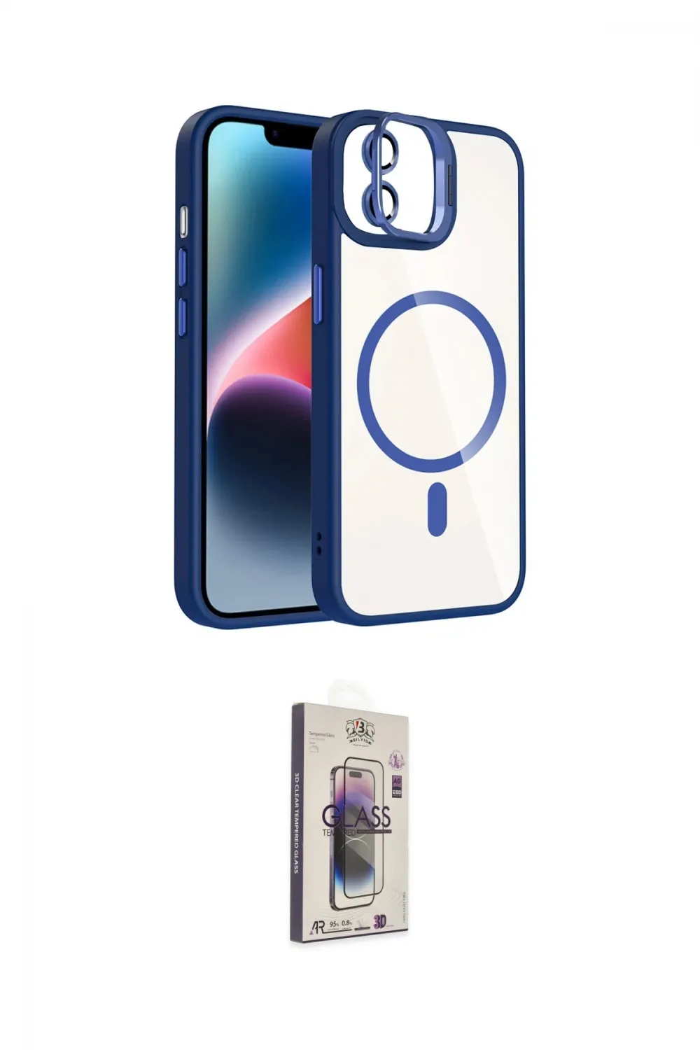 ieg™ iPhone 11 Kılıf Yadigar Asil Koleksiyonu - Siyah Bilvis 3D Cam Ekran Koruyucu