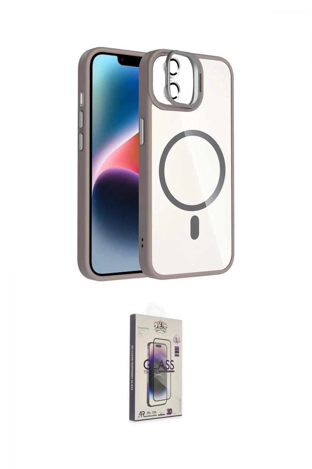 ieg™ iPhone 11 Kılıf Yadigar Asil Koleksiyonu - Siyah Bilvis 3D Cam Ekran Koruyucu