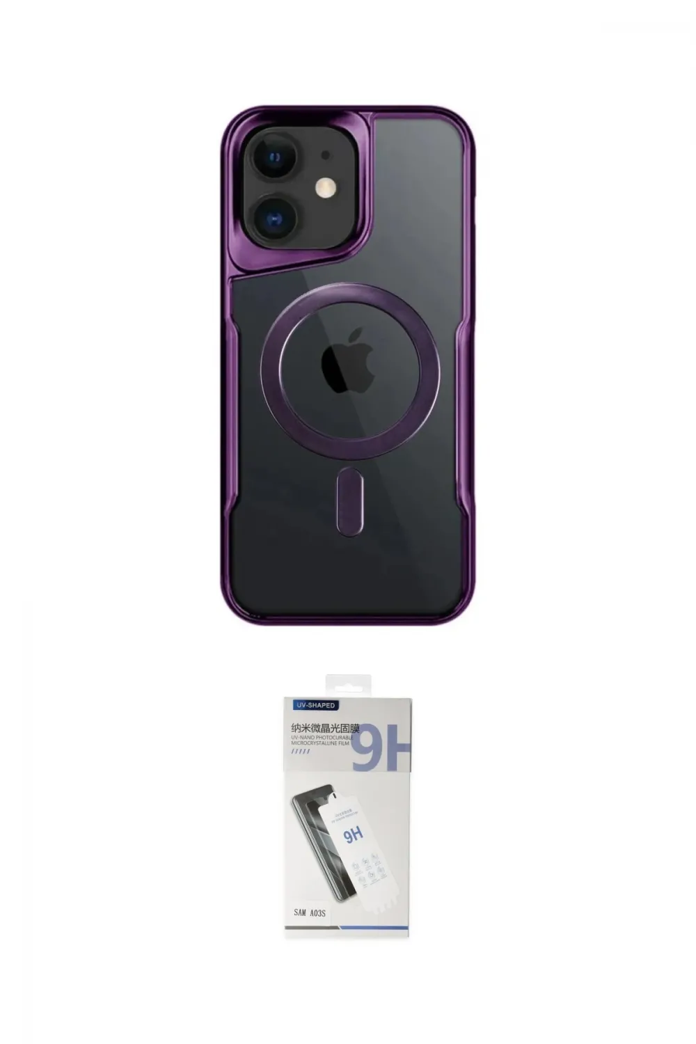 ieg™ iPhone 11 Kılıf Yadigar Klasik Özel Seri - Şeffaf Uv Polymer Nano Ekran Koruyucu