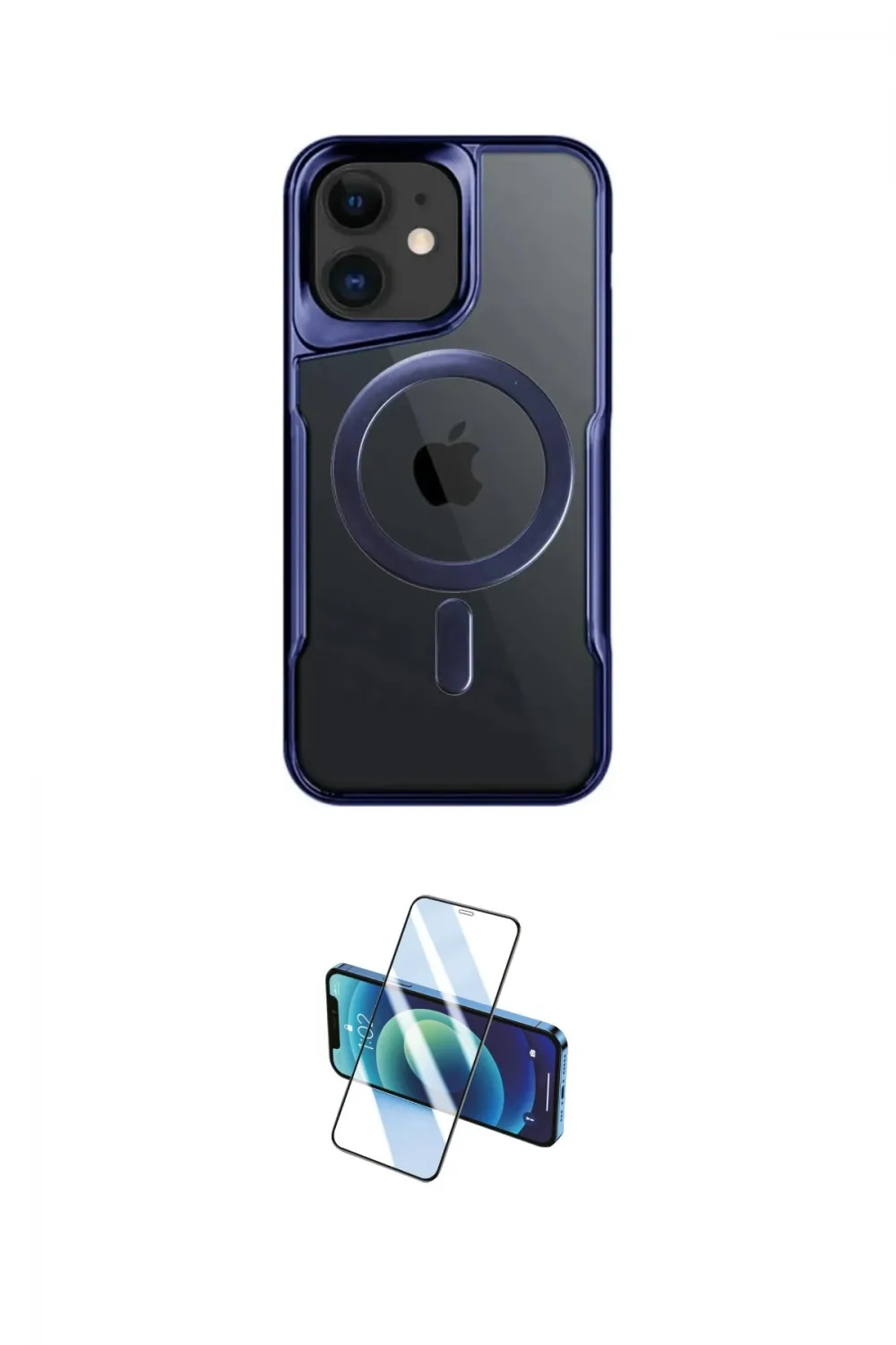 ieg™ iPhone 11 Kılıf Yadigar Klasik Özel Seri - Siyah 3D Antistatik Cam Ekran Koruyucu