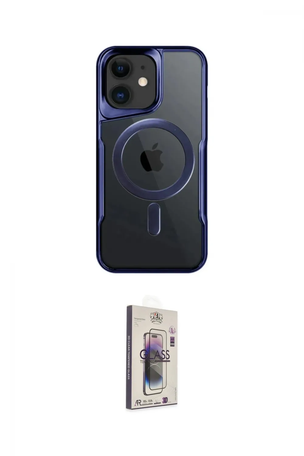 ieg™ iPhone 11 Kılıf Yadigar Klasik Özel Seri - Siyah Bilvis 3D Cam Ekran Koruyucu
