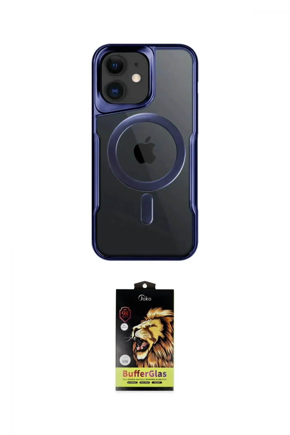 ieg™ iPhone 11 Kılıf Yadigar Klasik Özel Seri - Siyah Buffer Cam Ekran Koruyucu