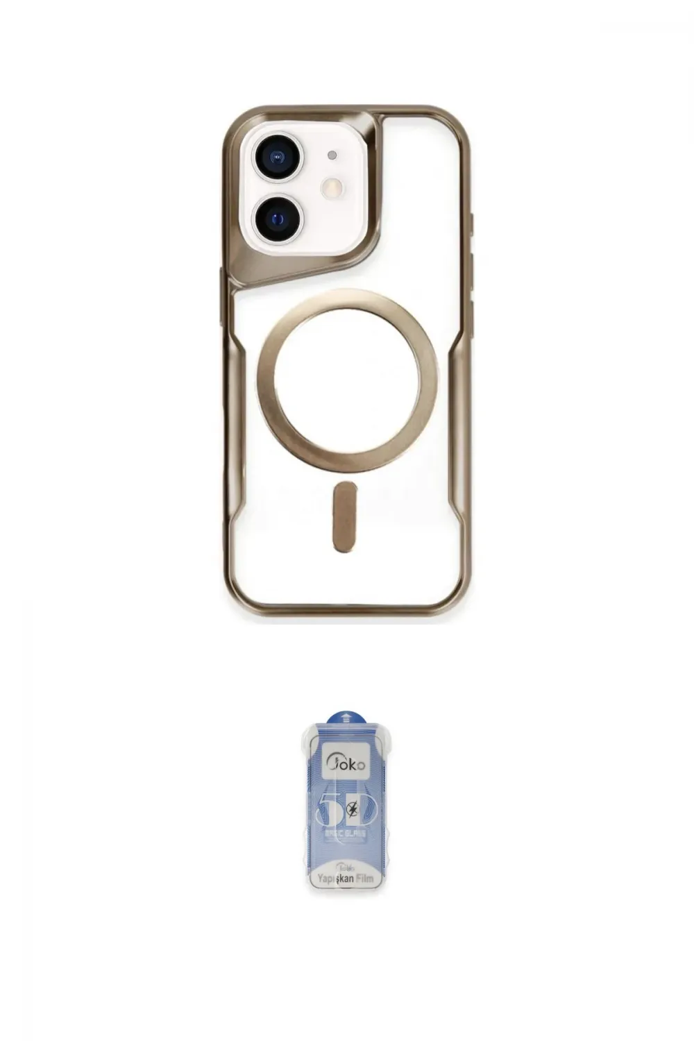 ieg™ iPhone 11 Kılıf Yadigar Klasik Özel Seri - Siyah Joko Magic 5D Cam