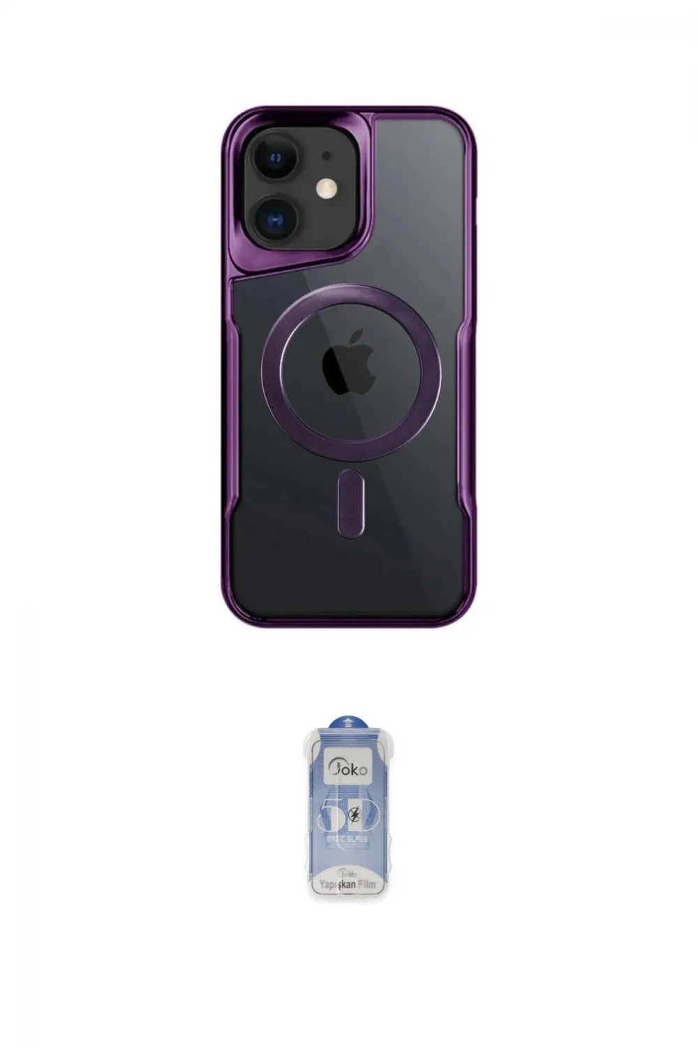 ieg™ iPhone 11 Kılıf Yadigar Klasik Özel Seri - Siyah Joko Magic 5D Cam
