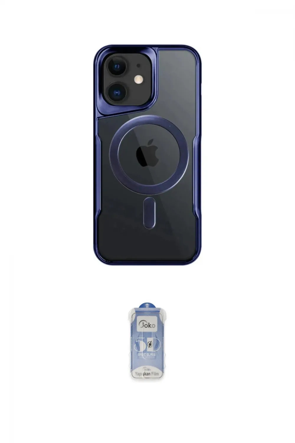 ieg™ iPhone 11 Kılıf Yadigar Klasik Özel Seri - Siyah Joko Magic 5D Cam