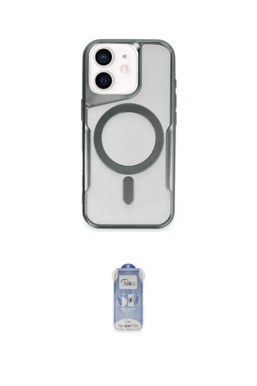 ieg™ iPhone 11 Kılıf Yadigar Klasik Özel Seri - Siyah Joko Magic 5D Cam