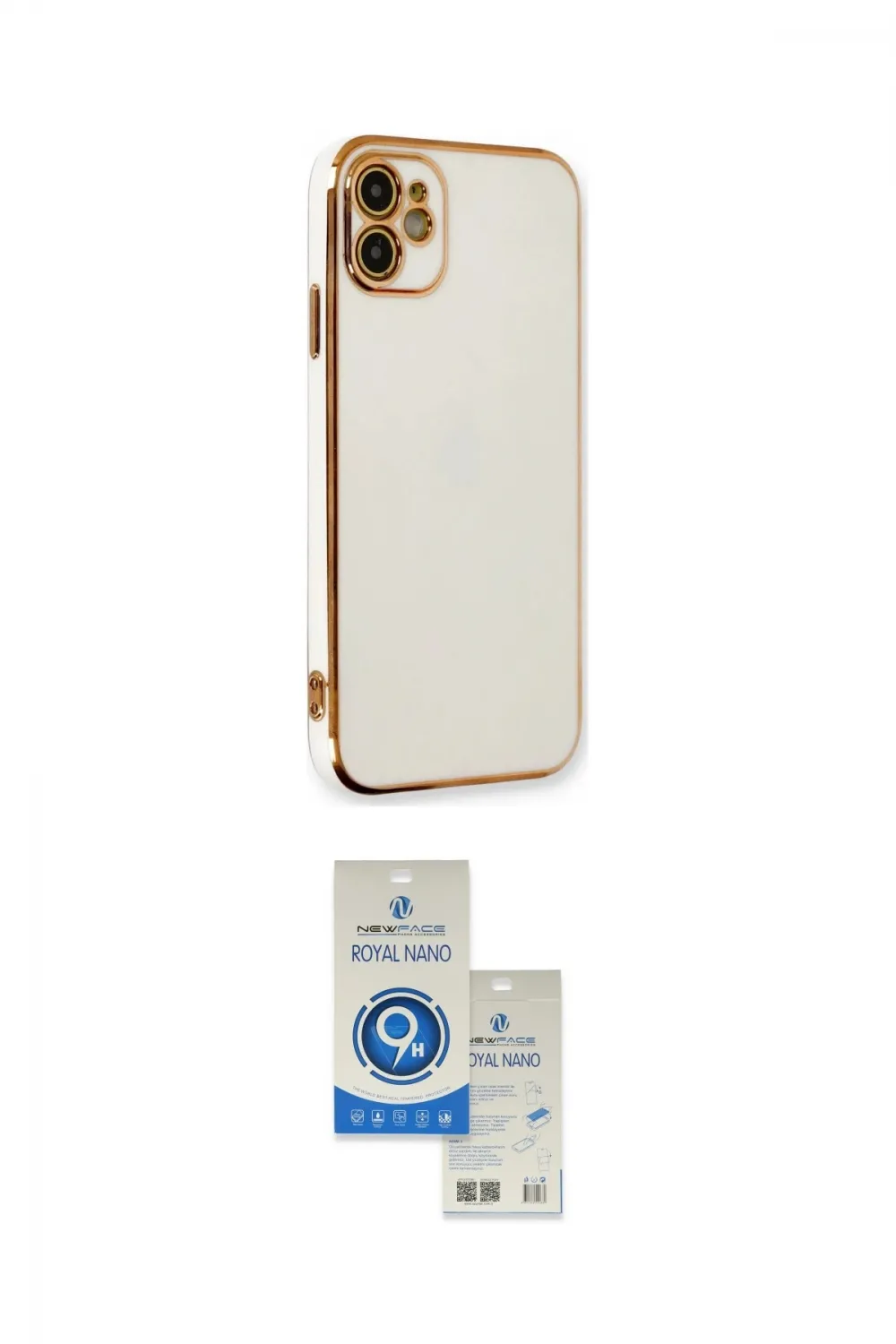 ieg™ iPhone 11 Kılıf Yankı Serisi - Şeffaf Royal Nano Ekran Koruyucu
