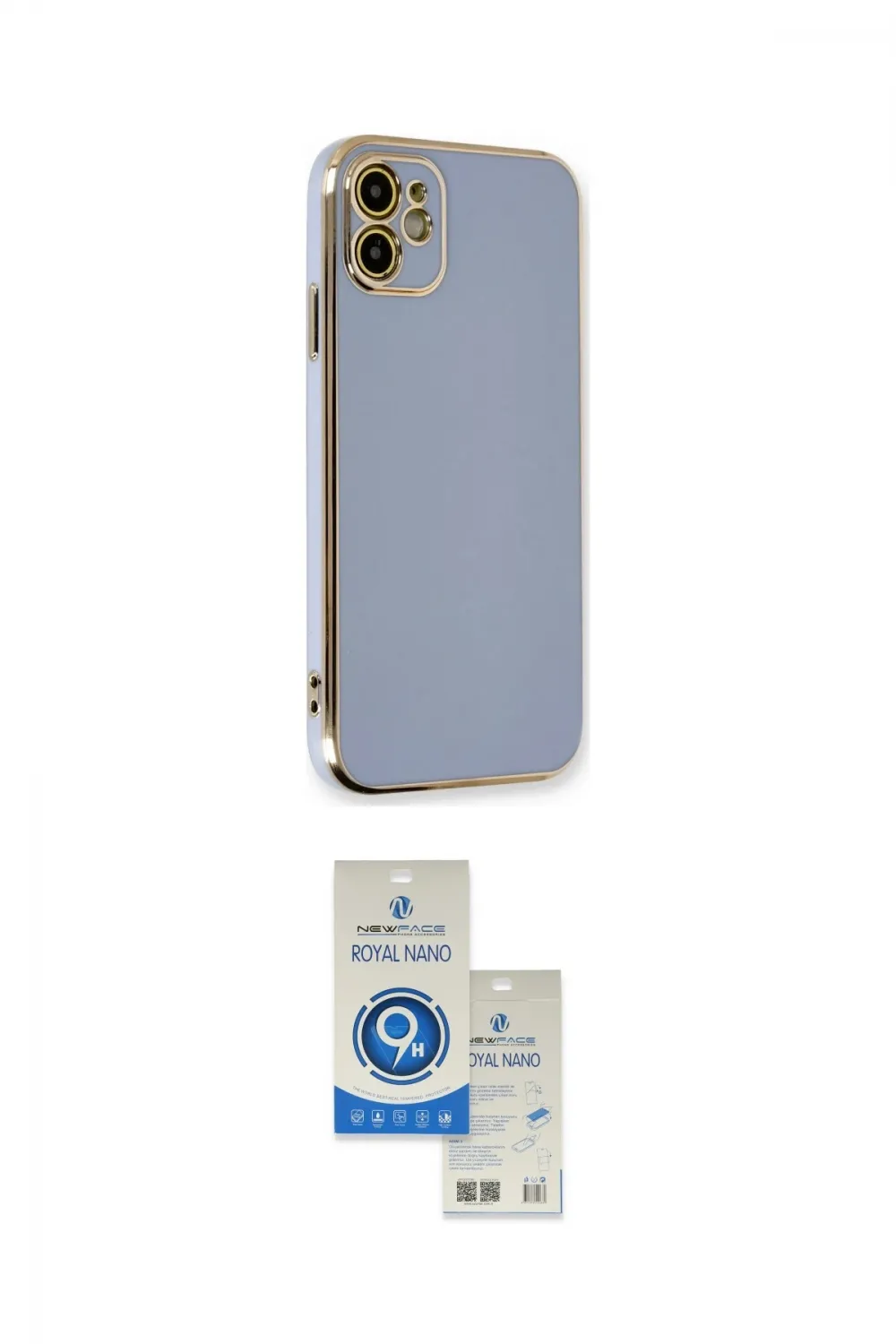 ieg™ iPhone 11 Kılıf Yankı Serisi - Şeffaf Royal Nano Ekran Koruyucu