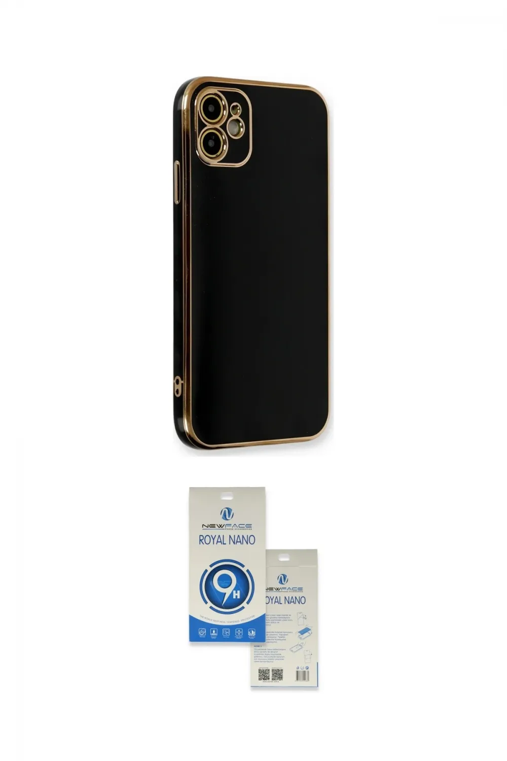 ieg™ iPhone 11 Kılıf Yankı Serisi - Şeffaf Royal Nano Ekran Koruyucu