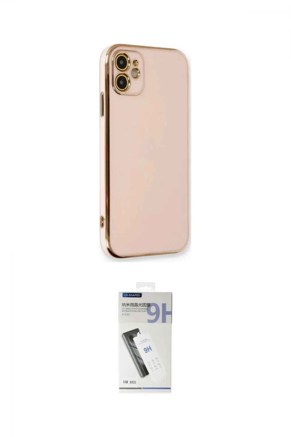 ieg™ iPhone 11 Kılıf Yankı Serisi - Şeffaf Uv Polymer Nano Ekran Koruyucu