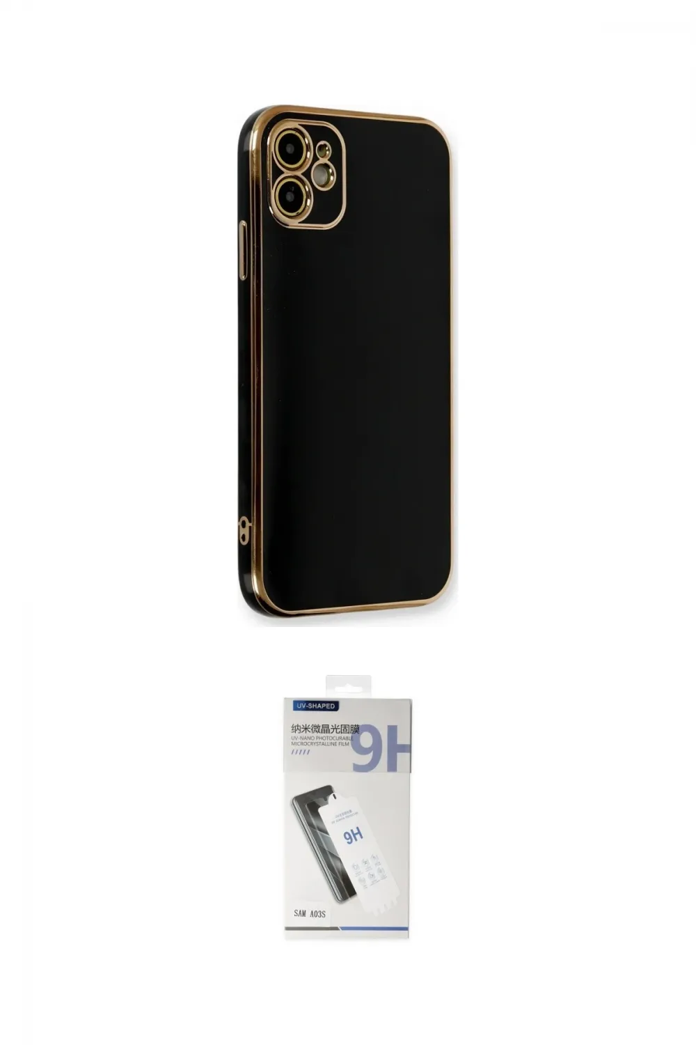 ieg™ iPhone 11 Kılıf Yankı Serisi - Şeffaf Uv Polymer Nano Ekran Koruyucu