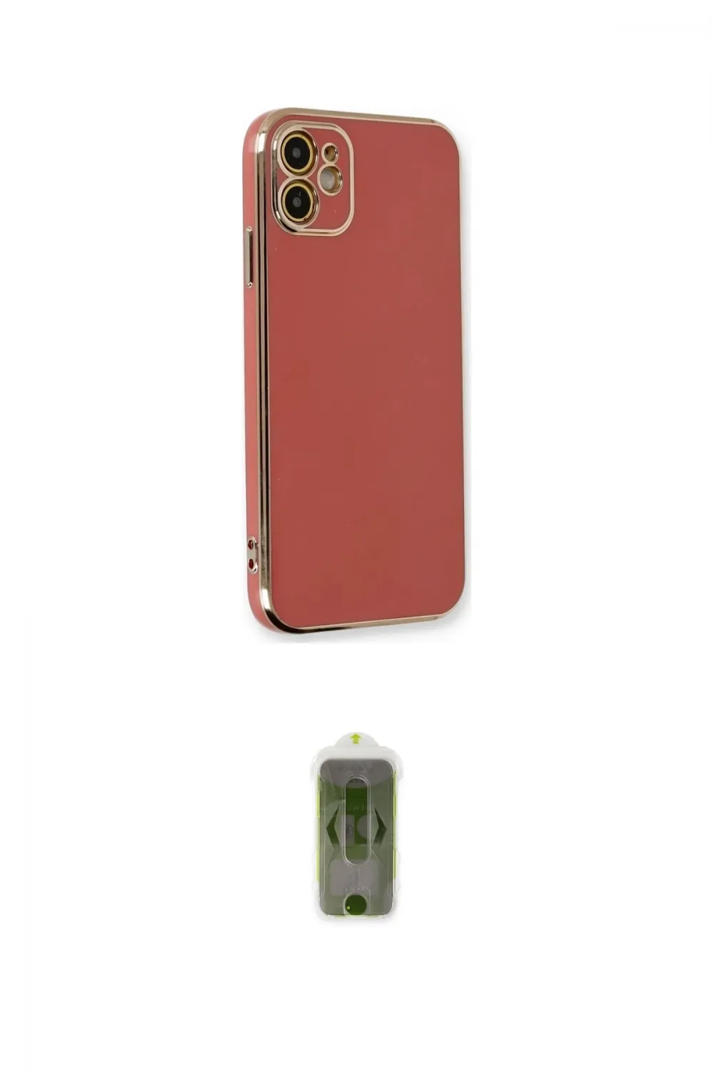 ieg™ iPhone 11 Kılıf Yankı Serisi - Siyah Joko Magic 5D Hayalet Cam