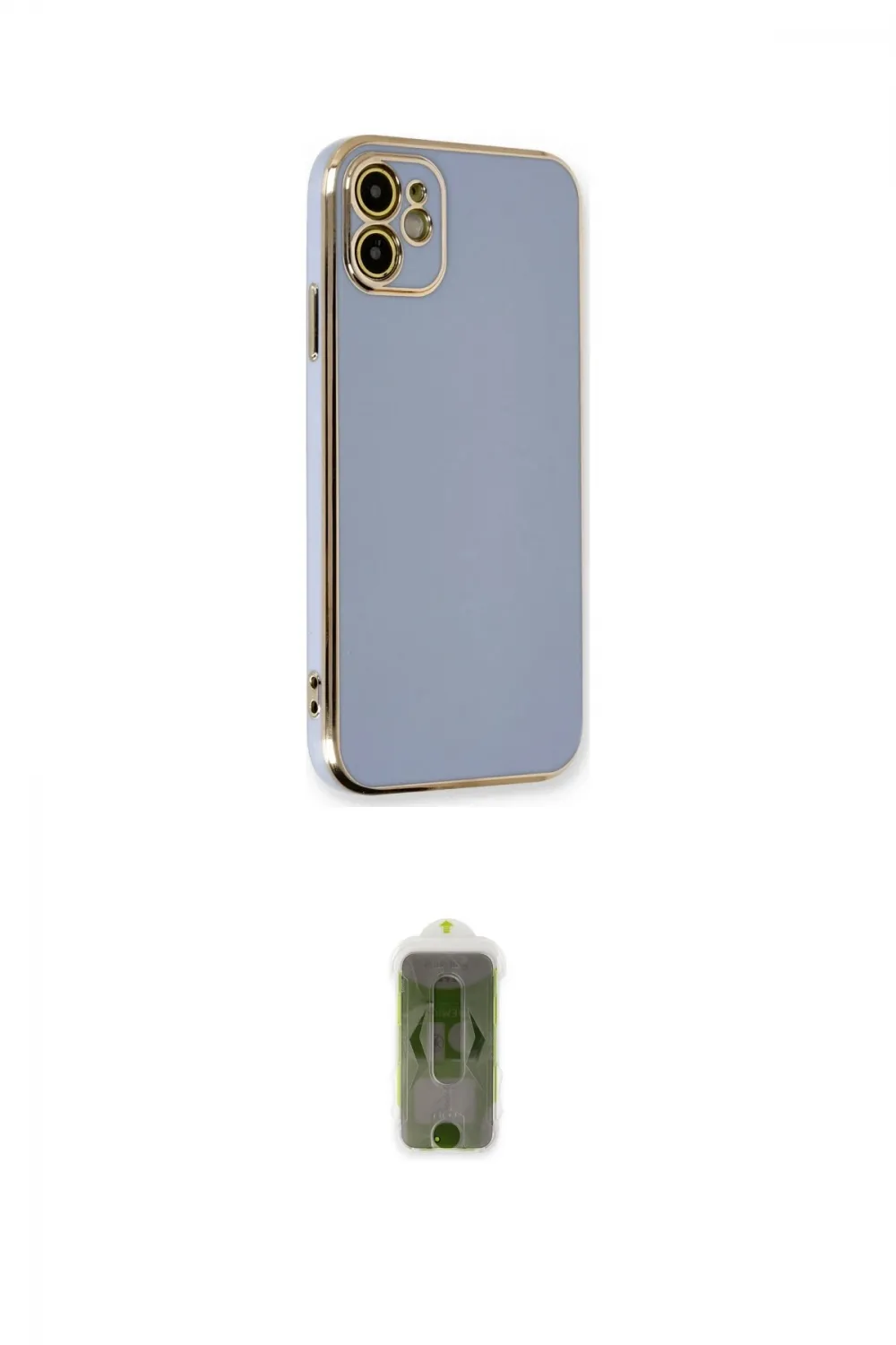 ieg™ iPhone 11 Kılıf Yankı Serisi - Siyah Joko Magic 5D Hayalet Cam