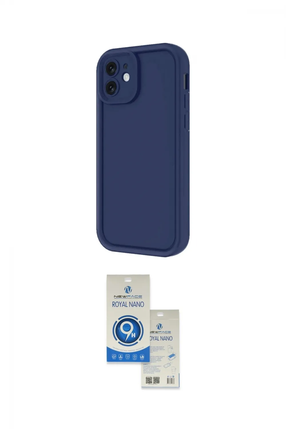 ieg™ iPhone 11 Kılıf Yankı Yansıma Özel Seri - Şeffaf Royal Nano Ekran Koruyucu